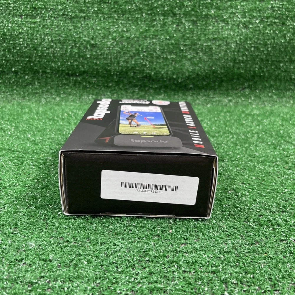 Rapsodo Mobile Golf Launch Monitor With Case Black and Red New